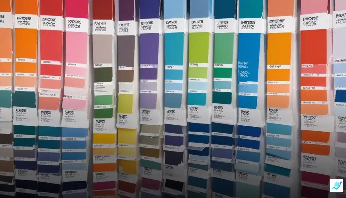 Cores Pantone e tendências de luxo: segredos das paletas que vendem